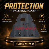 Protection inférieure du moteur de voiture noire, panneau de protection inférieur du moteur OE 75881-5NA0A pour Infiniti QX50