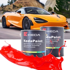 Peinture automobile 2K solide de base profonde colorée pour la retouche automobile de la marque KeDa - Product Image 4