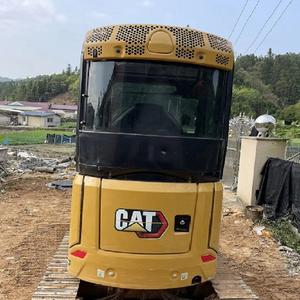 Excavatrice Cat 302 d'occasion à la peinture originale la plus vendue avec mini pelle sur chenilles hydraulique à faible consommation de carburant à vendre - Product Image 3