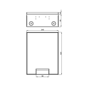 Sistema Moderno de Cajas de Piso para Energía y Datos con Marco de Acero Inoxidable para Salas de Conferencias - Product Image 6