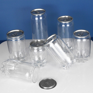 250ml 330ml 500ml nhựa PET bong bóng sữa trà nước cà phê nước giải khát đóng hộp kéo vòng dễ dàng mở cuối Pop soda có thể - Product Image 3