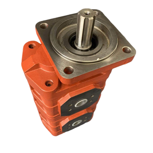 Hansen CBGJ20801020 Pompe à engrenages en fer à deux étages Nouvelle condition pour les industries de la construction-pour les pièces de chargeur de chargeuse sur pneus de grue - Product Image 2