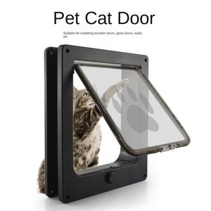 <span class=keywords><strong>Porte</strong></span> moderne en plastique ABS <span class=keywords><strong>pour</strong></span> chat et <span class=keywords><strong>chien</strong></span> avec interrupteur rotatif <span class=keywords><strong>pour</strong></span> un contrôle pratique de l'ouverture - Product Image 2