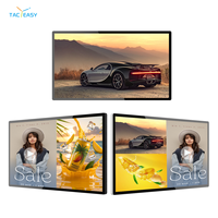 Layar LCD Sentuh Kapasitif Digital Signage Interaktif Ultra Tipis 32-55 Inci yang Dipasang di Dinding dengan Sistem Android untuk Toko Ritel & Mal