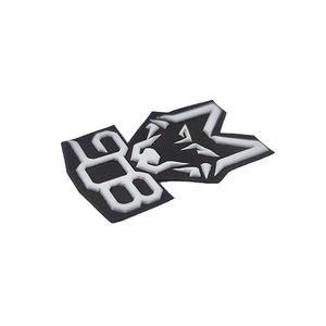 Étiquettes en TPU imprimées par transfert thermique 3D pour vêtements en tissu de coton biologique - Product Image 1