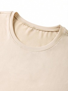 T-shirt à col rond et manches courtes pour homme, style estival tendance, directement de l'usine, personnalisation disponible.F10 - Product Image 6