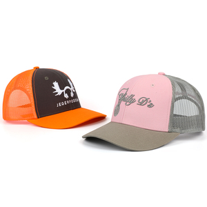 OEM <span class=keywords><strong>Custom</strong></span> <span class=keywords><strong>Made</strong></span> Chất Lượng Cao Người Lớn 3D Thêu Logo 6 Bảng Điều Khiển Bông Lại Lưới 112 Trucker Cap Hat - Product Image 5