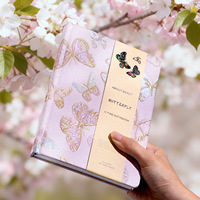 Carnet de notes A5 personnalisé, couverture rigide à motifs floraux, idéal pour les voyages, les étudiants, les fournitures scolaires, avec logo
