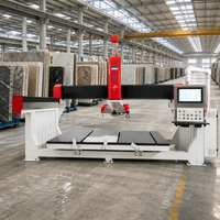 Machine de découpe à jet d'eau CNC 5 axes pour pierre, marbre, granit, machine de découpe à jet d'eau haute pression