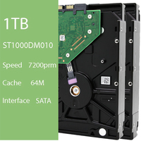ST1000DM010 1TB HDD Desktop 3.5" Dirancang untuk Keandalan dan Performa Tinggi, Kecepatan 7200 RPM, Cache 64MB, Antarmuka SATA 3.0 6Gb/s