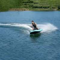 Planche de surf électrique légère 60 km/h Transmission variable continue Mousse EPP ABS Sports nautiques