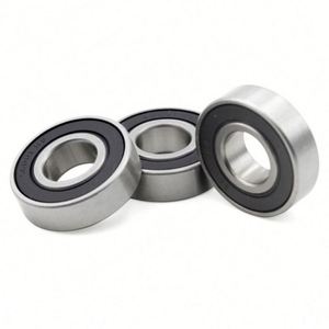 6001 2RS 12*28*8mm Deep Groove <b>Ball</b> Bearing 6001RS 6001-2RS - Product Image 1