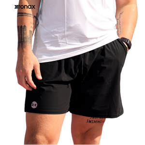 Shorts de sport et de plage Arronax pour homme, à séchage rapide, respirants, avec cordon de serrage, taille mi-haute, décontractés et sportifs - Product Image 1