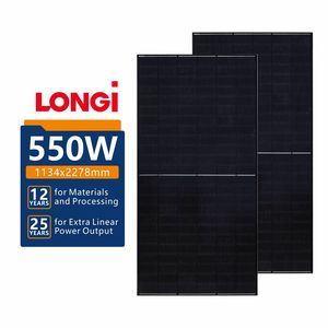 Longi Solar Panel Longi Trina <strong>jinko</strong> Ja Pv <strong>Modules</strong> Popular in Europe 182mm 550w Solar Panels for Home - Product Image 1