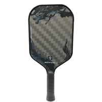 Paleta de Pickleball T800 12K de Fibra de Carbono Cruda de 16 mm con Núcleo de Espuma MPP