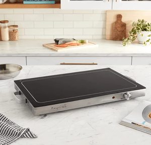 Plaque chauffante commerciale 500W à température réglable par bouton, à résistance en spirale, classe d'efficacité énergétique, pour usage domestique et commercial - Product Image 1