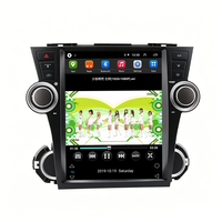 Autoradio Android 12'' à écran vertical, lecteur multimédia GPS pour Toyota Highlander Kluger 2008 - 2013, Carplay, unité principale automobile