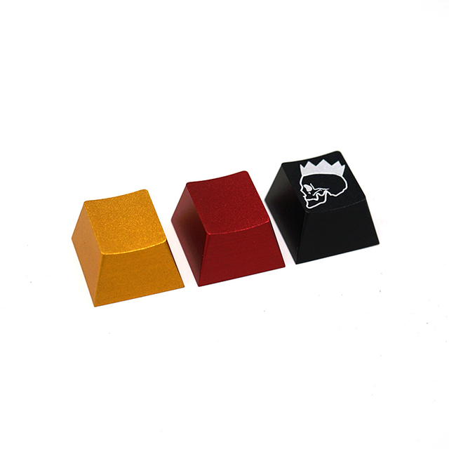 Custom Aluminum Key Caps CNC Machining Artisan PBT Anime Keycap for Mechanical Keyboard CNC Milling Metal Keycaps