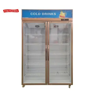 業務用キッチン冷凍庫/冷蔵庫冷蔵庫/レストラン直立チラー冷凍庫とディスプレイ冷蔵庫ドリンク冷却