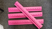 Supports et pousseurs de Mahjong en bois massif de 20 pouces, bord festonné, 4 pièces, accessoires de Mahjong américain, vente en gros