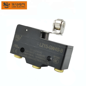 Lema LZ15-GW49-B charnière courte levier à rouleaux croisés Micro-interrupteur 15A approuvé interrupteur de fin de course SPDT interrupteur de fin de course pour ascenseur - Product Image 3