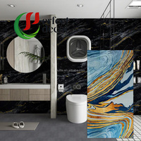 Décoration intérieure, panneaux muraux en PVC marbré modernes, imperméables et ignifuges pour usage hôtelier