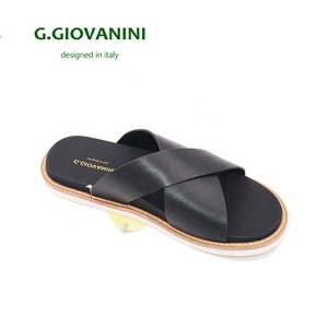 Nouvelles chaussures décontractées pour hommes en <span class=keywords><strong>cuir</strong></span> véritable, mules fermées en peau de <span class=keywords><strong>mouton</strong></span> pour l'extérieur, personnalisables - Product Image 4