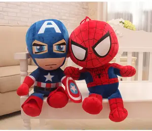 YWMX Cartoon Animation Spider Hero Plush Toys Sofa Cushion Kids Birthday Gift Wholesale