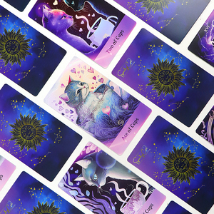 Fournisseurs chinois, vente en gros, imprimez vos propres cartes de Tarot de chat avec guide - Product Image 4