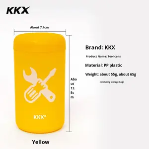 Outil de réparation de vélo en plastique <span class=keywords><strong>Bidon</strong></span> Hard-Shell Frame Bag Portable Water Bottle Holder Storage Box Cycling Equipment - Product Image 6