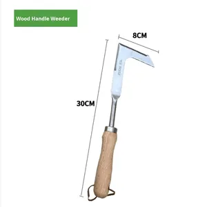 Weed puller làm cỏ hoe thép không gỉ cấp công nghiệp dgcm thương hiệu vườn sử dụng đa chức năng xẻng móc cỏ nhựa xử lý - Product Image 5