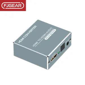 FJGEAR HD MI répartiteur audio de haute qualité Hdmi-30hz sortie Hd Mi répartiteur audio prise en charge hdmi vers hd mi avec audio