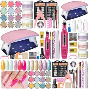 <span class=keywords><strong>Kit</strong></span> de <span class=keywords><strong>Uñas</strong></span> <span class=keywords><strong>Acrílicas</strong></span> para <span class=keywords><strong>Principiantes</strong></span> con Taladro, Luz UV, Polvo Brillante, Piedras de Estrás, Lima de <span class=keywords><strong>Uñas</strong></span> - Suministros Profesionales para Arte de <span class=keywords><strong>Uñas</strong></span> para Mujeres - Product Image 1