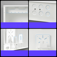 Boîtier d'information FTTH pour la maison, en acier, avec gestion POE IP, pour réseau modulaire, télévision et courant faible