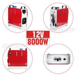 Chauffage au diesel 12V 8KW tout-en-un avec écran LCD, télécommande, faible bruit pour voiture, camionnette, camion, camping-car, bateaux, remorques - Product Image 5