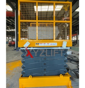 Plateforme élévatrice à ciseaux fixe et stable XYZLIFT avec garde-corps pour quai de levage vertical - Product Image 5