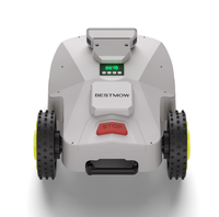 BestMow T100 Meilleure tondeuse à gazon Dernière génération avec assistance CPU et IA Vision RTK Connectée à l'application Se recharge automatiquement Fait un coupe-parfait
