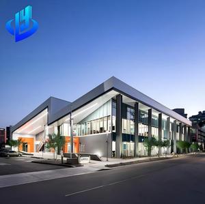 Steel Structure Sports <strong>Hall</strong> <strong>Gymnasium</strong> Prefabricated Large Span Steel Frame Building Fitness Center Arena - Product Image 1