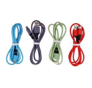 Cable <span class=keywords><strong>Micro</strong></span> <span class=keywords><strong>USB</strong></span> tipo C de silicona líquida de 2M, cargador de datos de carga rápida 2A para <span class=keywords><strong>iPhone</strong></span>, Samsung, Xiaomi, Huawei - Product Image 5