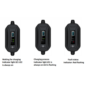 Cargador Portátil para Vehículos Eléctricos Tipo 2 de 16A y 3.5kW, Estándar IEC 62196-2, Nivel FE-AM2-16, Salida de 16A, Admite hasta 3.5kW - Product Image 1