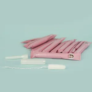Vente de gros Serviettes hygiéniques Tampons applicateurs jetables en carton pour femme