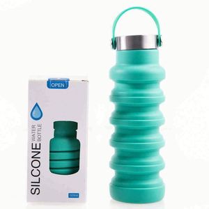 Botella de Agua Deportiva Plegable y Elegante para Fitness - Product Image 3