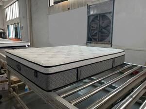 Colchón Híbrido de Muelles Ensacados Moderno para Hospital y Dormitorio con Tela de Algodón Fresca, Garantía de 10 Años, Enrollado en Caja SNL - Product Image 2