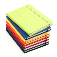 Carnet à couverture en cuir PU personnalisé, pages intérieures lignées blanc ivoire, créativité, bloc-notes de bureau, production rapide pour la vente au détail