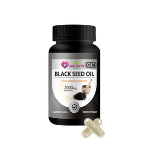 Chinese leverancier OEM Private Label Premium Biologische Zwarte Komijnzaadolie Softgels 100% Natuurlijk Groothandel Supplement - Product Image 1