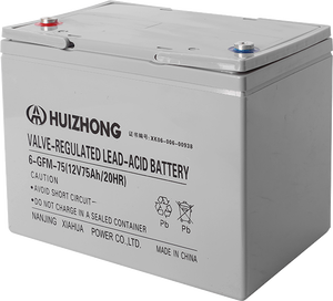 공장 직판 12v 70ah 75ah 80ah 85ah 충전식 솔라 업 배터리 야외 용 12v 75ah UPS 납산 배터리 - Product Image 2