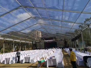 <span class=keywords><strong>Tente</strong></span> WT WT16012410 10x20m 20x40m <span class=keywords><strong>Prix</strong></span> Usine Tentes de Mariage et de Fête en PVC Blanc pour Événements de 100, 300, 500 <span class=keywords><strong>Personnes</strong></span> - Product Image 3