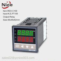 Termostat Pengontrol Suhu REX-C900 REX-C700 REX-C400 REX-C100