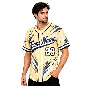 Camiseta de Béisbol Clásica Personalizada al por Mayor con Franjas, Nombre y Número Personalizados, Uniforme Deportivo para Hombres, Mujeres y Jóvenes - Product Image 2