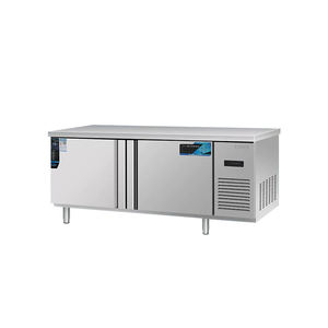 Congélateur commercial sous comptoir, refroidisseur en acier inoxydable, table de travail de comptoir, réfrigérateur, établi réfrigéré - Product Image 2